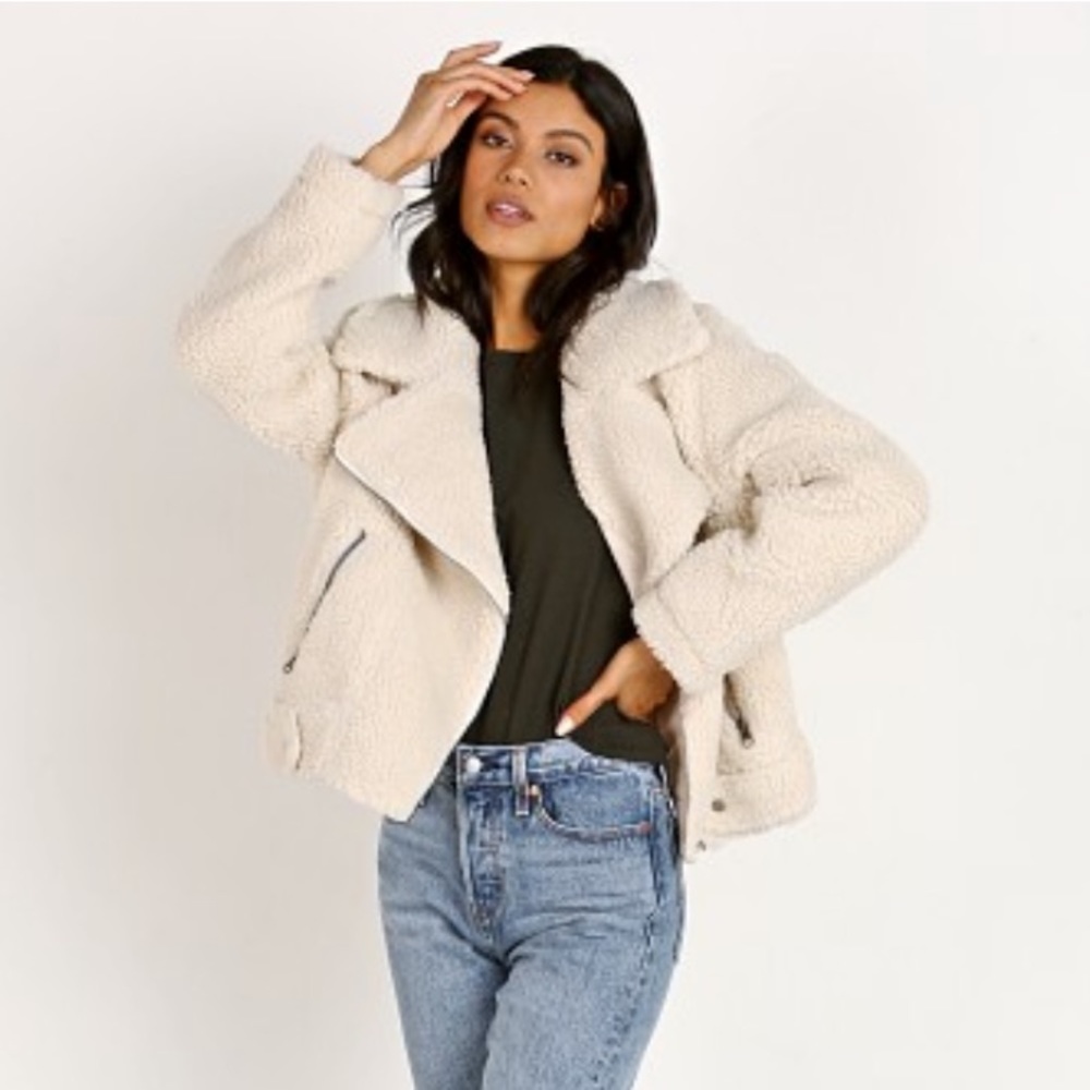 ASTR the Label Brooklyn Teddy Jacket